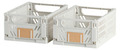 Foldekasse hvid 1,2 liter 2-pk. - DAY